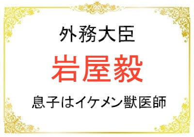 岩屋毅さんの長男である大志郎さんの職業や経歴